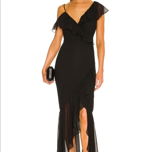 lovers and friends black maxi dress Lovers & Friends Aria Maxi Dress by Lovers And Friends